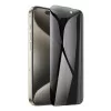 Защитное Стекло Hoco A38 360-degree privacy protection full-screen tempered glass iP15 Pro [Black] 